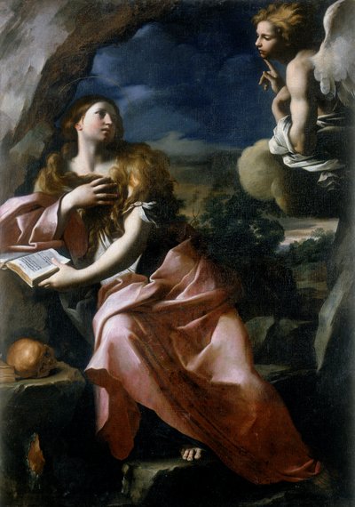 Repentant Mary Magdalene in the Desert by Giovanni Domenico Cerrini